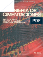 Ingeniería de Cimentaciones - Ralph B. Peck, Walter E. Hanson & Thomas H. Thornburn (2da Edición) PDF