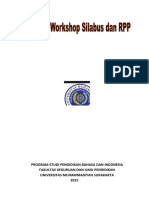 Workshop Silabus Dan RPP