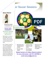 Soccer Flyer (Blog)