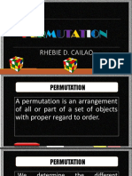 Permuatation