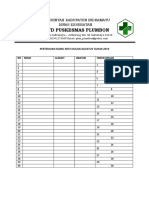 Daftar Hadir Bumil Resti