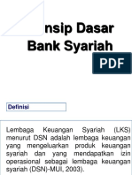 Materi 1 - Prinsip Dasar Bank Syariah