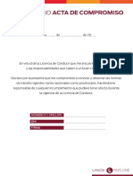 Formulario Acta de Compromiso PDF