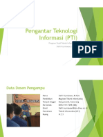 Kontrak Kuliah Pengantar Teknologi Informasi (PTI)