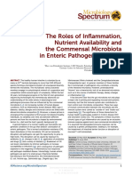 The Roles of Inflammation, Nutrient Availability and The Commensal Microbiota in Enteric Pathogen Infection.