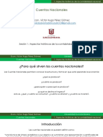 Sesión 1 - Aspectos Históricos de La Contabilidad Nacional