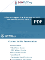 SEO Strategies for Success in 2010