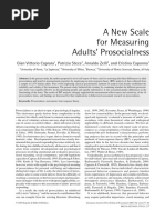 A New Scale For Measuring Adults' Prosocialness PDF