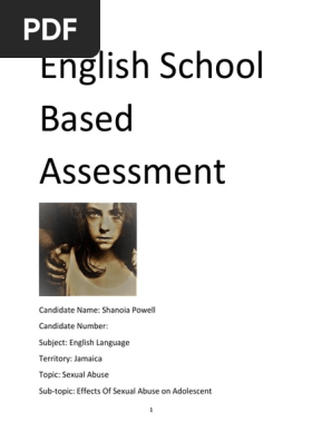 English Sba