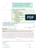 Métodos Númericos-Interpolación Y Splines PDF