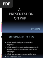 PHP Presentation