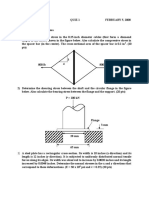 Strength of Materials Problems