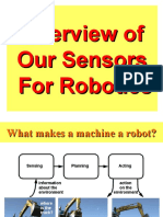 Robot Sensors: Types, Applications and Principles