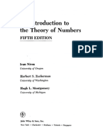 Niven I , Zuckerman H , Montgomery H An Introduction To The Theory Of Numbers (1991).pdf