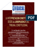 19-8-15 Cap JLV La Interpretacion Constitucional