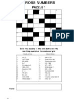 Cross Numbers PDF