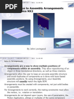 Assembly Arrangements With Unigraphics NX2