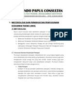 4 Metodologi Dan Pendekatan Penyusunan Dokumen Teknis (Ded) PDF