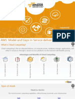 AWS - Gaps in Service Delivery