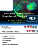Water Wash Injector Analysis