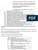 Trial Balance Corrections