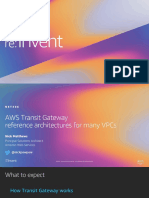 REPEAT 1 AWS Transit Gateway Reference Architectures For Many VPCs NET406-R1 PDF
