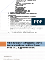 Dr. K Hery Nugroho - Vit D Deficiency in Tropical Country Is New Epidemic Problem. Do We Need Vit D Supplementation