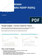 Google MNI Cities RSRP RSRQ Analysis - One Slide