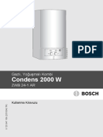 Bosch Condense 2000 Klavuz PDF
