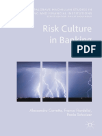 (Palgrave Macmillan Studies in Banking and Financial Institutions) Alessandro Carretta - Franco Fiordelisi - Paola Schwizer - Risk Culture in Banking-Palgrave Macmillan (2017) PDF