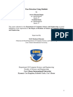 Face Detection Using MATLAB: A Concise Report