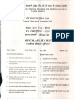 NTSE Punjab 2018 Question Paper.pdf