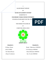 Bank Management System Report PDF