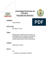 Universidad Particular de Chiclayo Seminarilo