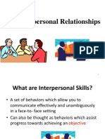 Chapter 2 - Interpersonal Relationships