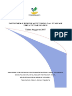 Instrumen Supervisi Monitoring Dan Evaluasi FDS 2017