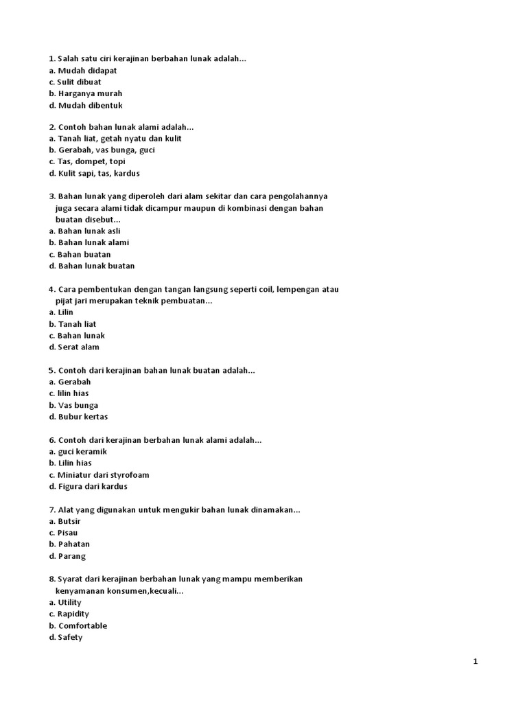 Sebutkan Persyaratan Tanah Yang Baik Untuk Membuat Keramik Rasanya