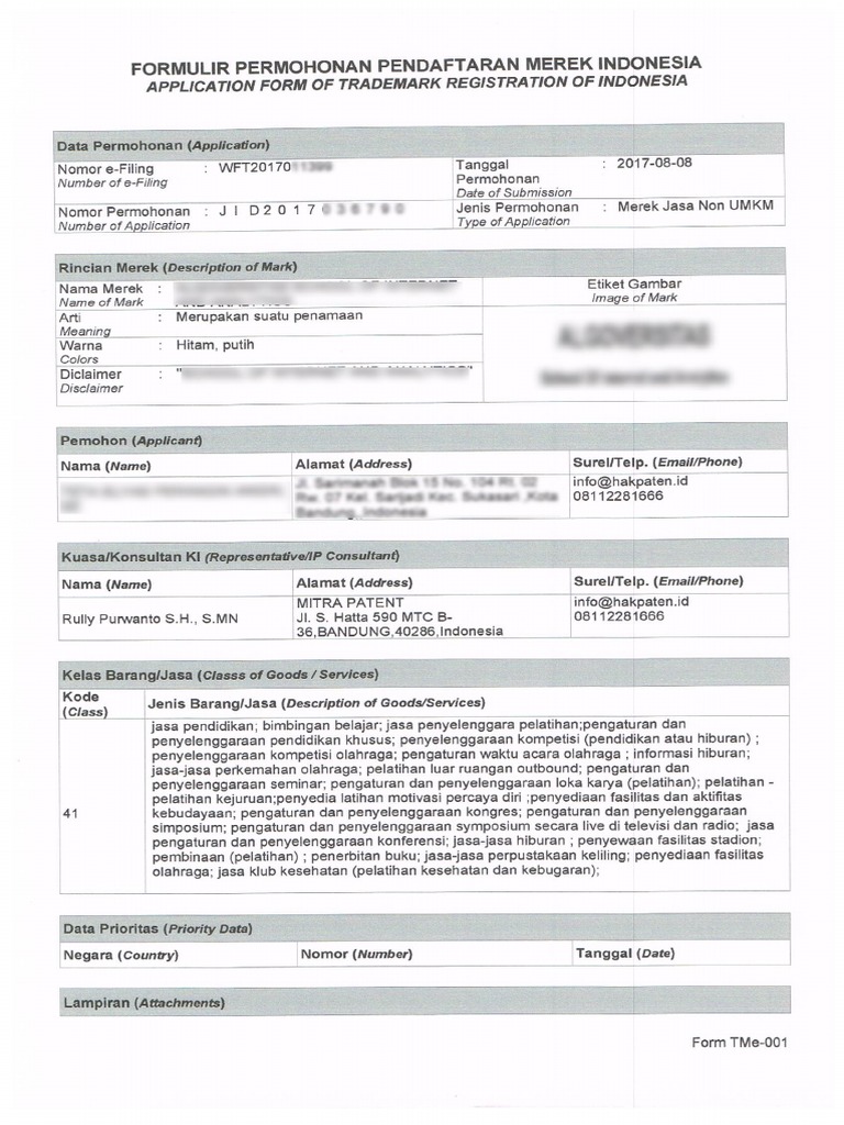 Contoh Resi Baru 2017  PDF