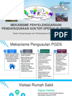 Mekanisme Penyelenggaraan PGDS