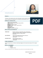 Darling Salahay Resume