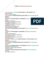 Modal Verbs. Folosirea Unei Structuri Fixe