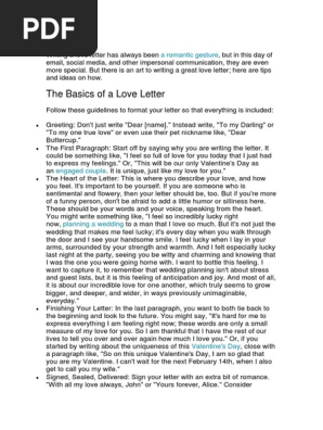 love letter