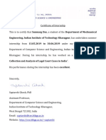 Internship Certificate Sunmarg Das PDF