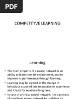 Competitive Learning