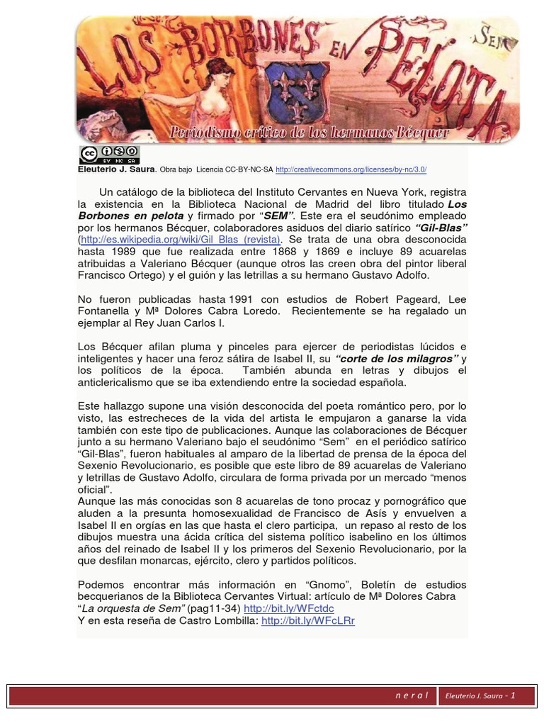 Los Borbones en Pelota PDF