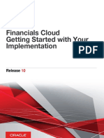 Oracle Financials Cloud - Getting Started