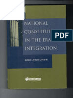 National Constitutions in the era of Integration
