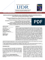 PARTICLE DEPOSITION MODELING AND ATMOSPHERIC AEROSOL QUANTIFICATION