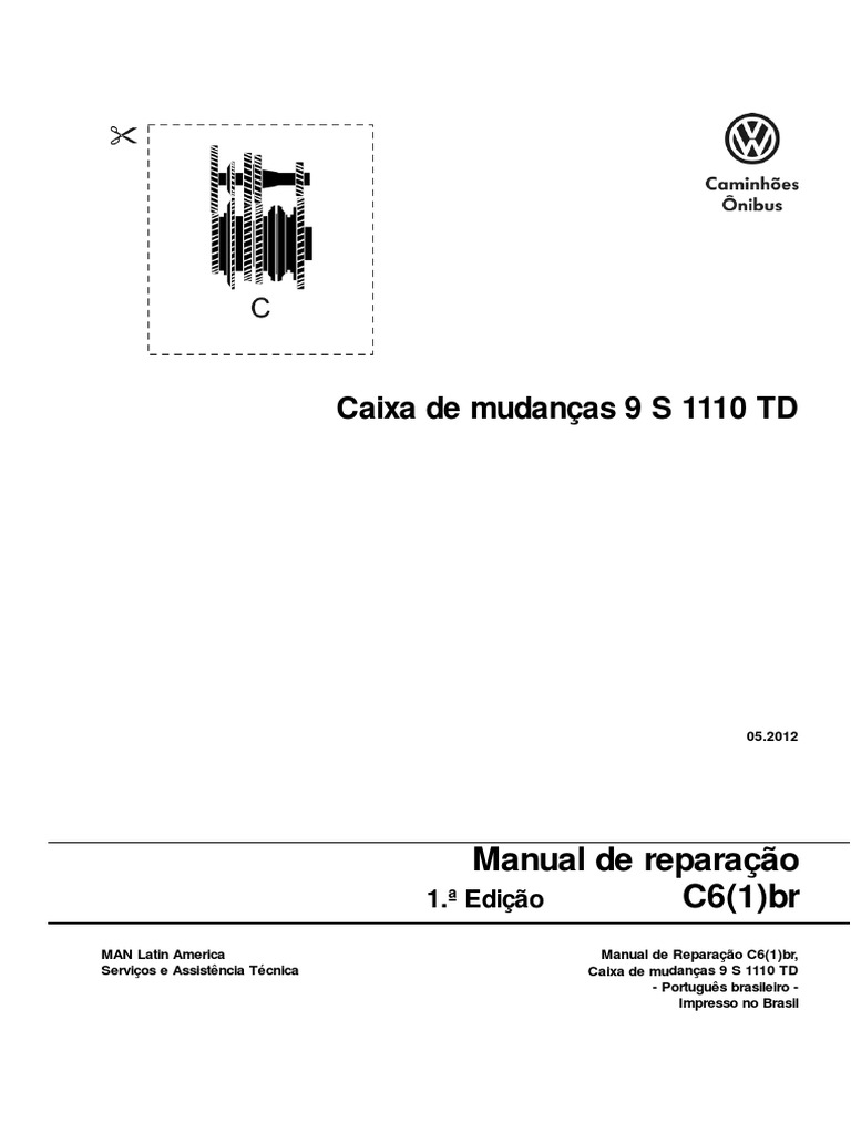 C6 (1) - Caixa de Mudanças ZF 9 S 1110 TD | PDF | Transmissão