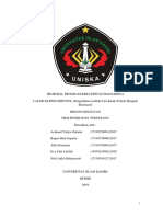 Proposal - LALER KLEPON BIENTOL (Pengolahan Limbah Cair Ketela Pohon Menjadi Bioetanol)